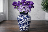 Hand-Painted Colorful Decorative Ceramic Flower Vase