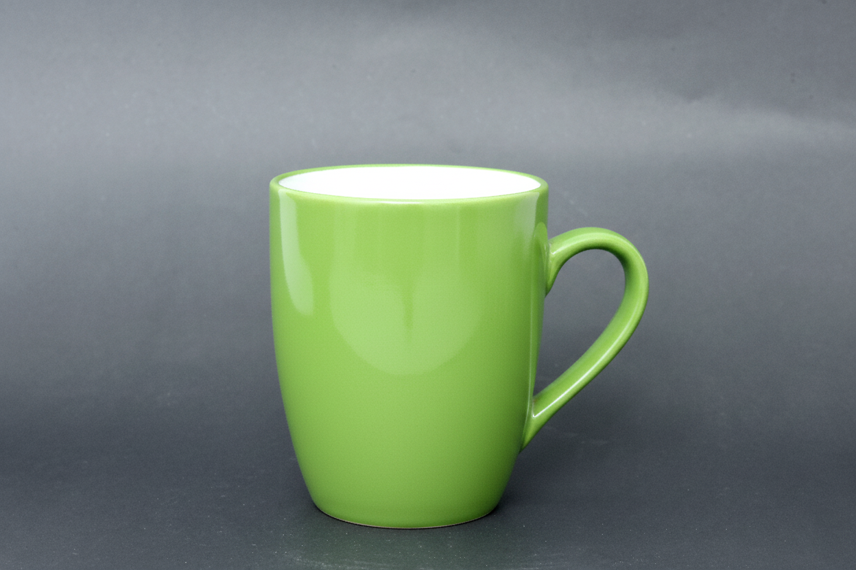 Hand-Painted Colorful Floral Ceramic Coffee Mug