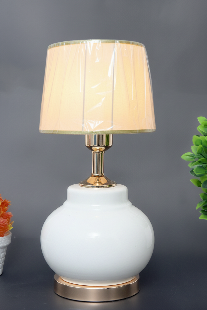 Hand-Painted Colorful Ceramic Small Table Lamp Base