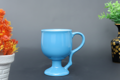 Hand-Painted Colorful Pedestal Mug