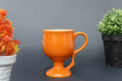 Hand-Painted Colorful Pedestal Mug