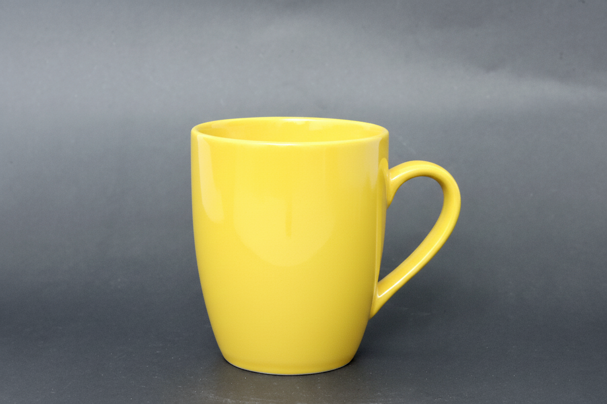 Hand-Painted Colorful Floral Ceramic Coffee Mug