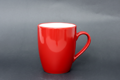 Hand-Painted Colorful Floral Ceramic Coffee Mug